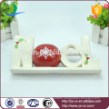 home decoration solid " NOEL" shape ceramic sign